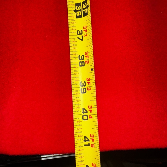 Harve Benard Classic Red Wool Long Coat ~ sz 12 - Picture 9 of 9